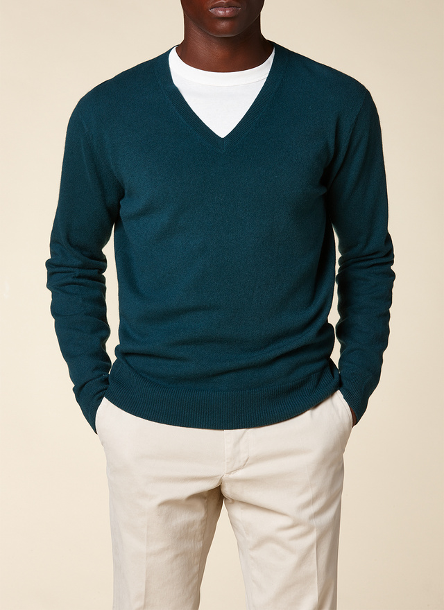 Buy > mens green cashmere jumper > in stock