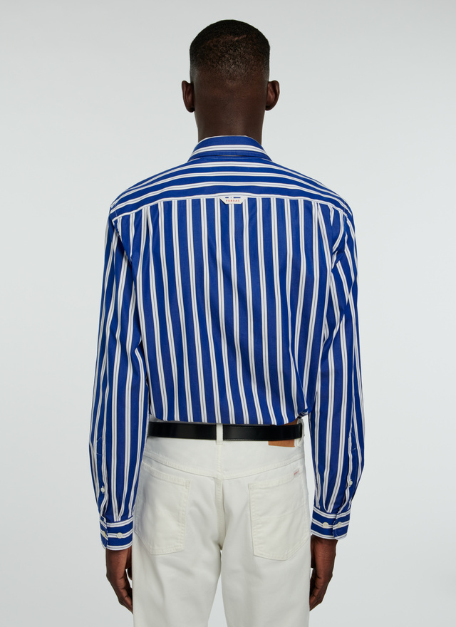Men's organic cotton poplin shirt Fursac - 22EH3VIBA-VH29/34