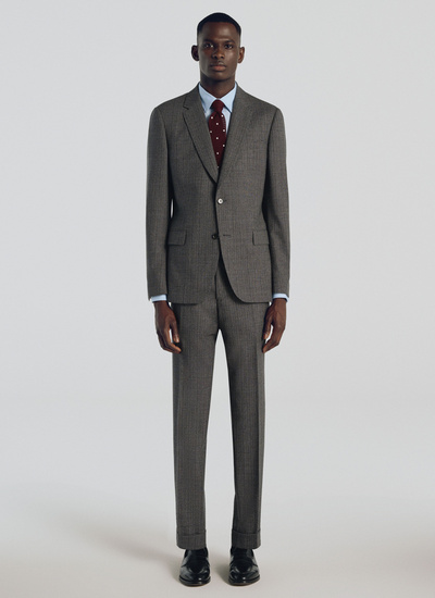 Men's suit grey wool Fursac - 21HC3ROLY-TC27/22