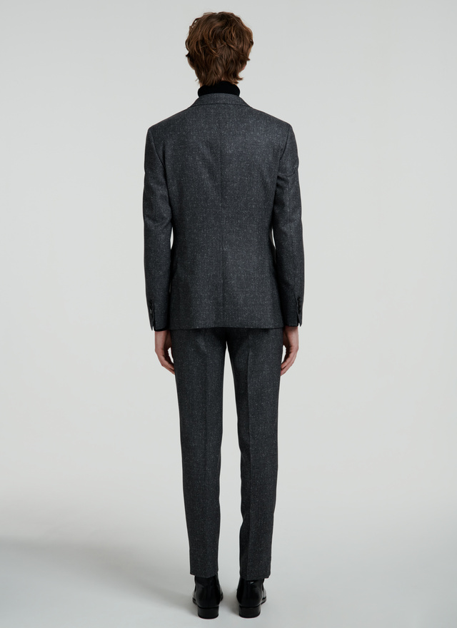 Men's grey virgin wool suit Fursac - 22EC3VOXO-VC47/24