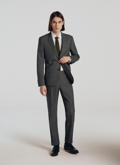 Men's suit grey virgin wool Fursac - 21HC3ROLY-TC13/22