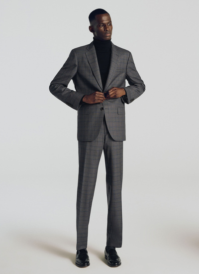 Men's suit grey virgin wool Fursac - 21HC2ILDO-TC20/22